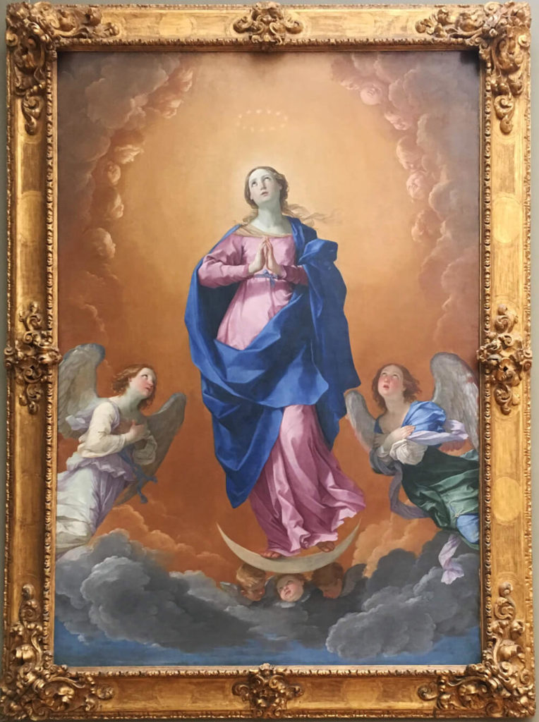 「The-Immaculate-Conception（1627年）無原罪の御宿り」作：グイド・レーニ