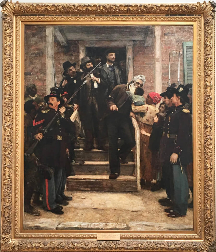 「The Last Moments of John Brown（1882&ndash;84年）」ジョンブラウンの最後の瞬間 / 作：トーマス・ホーベンデン