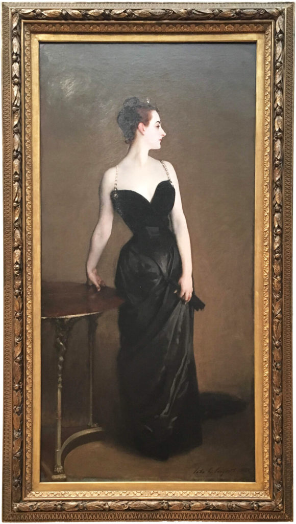 「Madame X (Madame-Pierre-Gautreau)（1883&ndash;84）」マダムX（ゴートロー夫人）