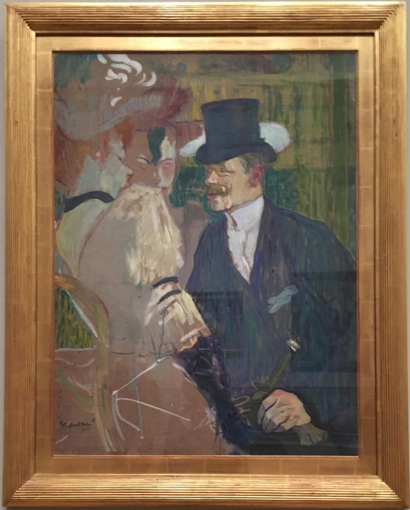 「The Englishman at the Moulin Rouge（1892年）」ムーランルージュのイギリス人