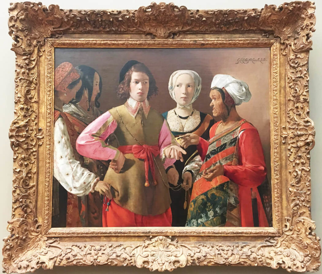 「The Fortune Teller（630年代）」女占い師