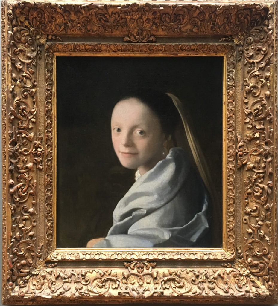 「Study of a Young Woman（1665&ndash;67年頃）」若い女性の研究