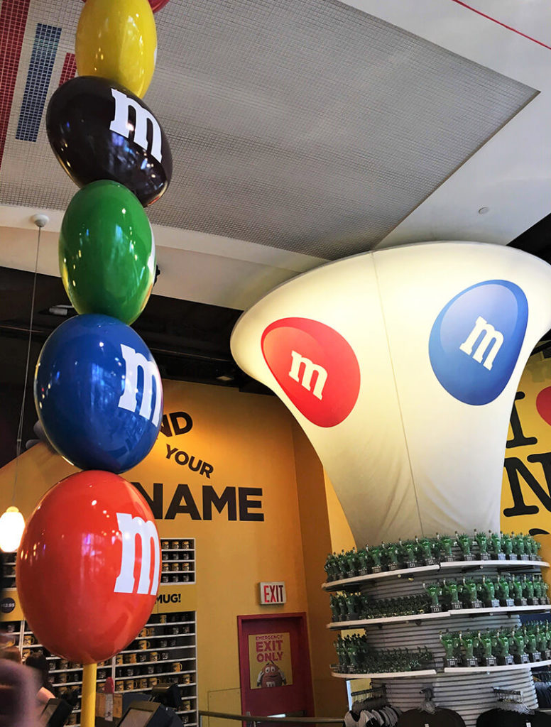 あの超有名なチョコレートの美術館！M&M's ニューヨーク（World Store NYC） - 世界的有名企業, ミッドタウンウェスト, ミッドタウン, デザート, ショップ