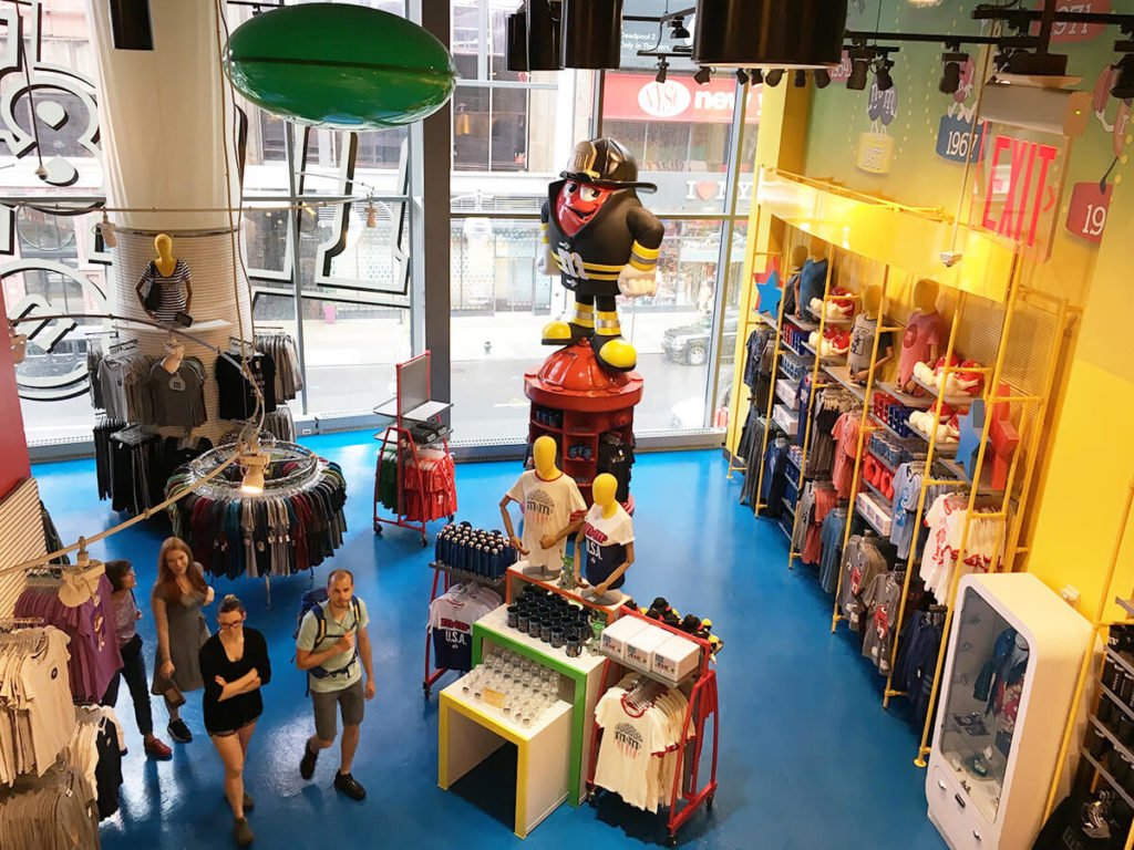 あの超有名なチョコレートの美術館！M&M's ニューヨーク（World Store NYC） - 世界的有名企業, ミッドタウンウェスト, ミッドタウン, デザート, ショップ
