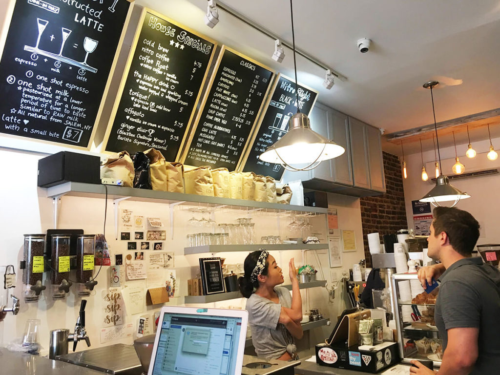 カフェラテが計算され尽くすとこうなるらしい&hellip;コーヒー・プロジェクト（Coffee Project NY） - 面白い, モーニング, ブランチ, コーヒー, カフェ, イーストヴィレッジ